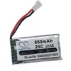 Image de vhbw 1x Batterie compatible avec JJRC H43WH, H37, H31, H6D, H5C, H9D drone (650mAh, 3,7V, Li-polymère)