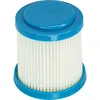 Image de Filtre compatible avec Black & Decker SVJ520B, SVJ520BFS, SVJ520BFSP aspirateur - filtre HEPA/à plis plats blanc / bleu - Remplacement pour