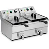 Image de Fryer électrique - 2 x 11 l Royal Catering 230 v