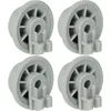 Image de Vhbw - 4x Roulette pour panier inférieur compatible avec Bosch lave-vaisselle - Diamètre 35 mm