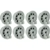 Image de 8x Roulette pour panier inférieur remplacement pour Siemens 00165314, 00170834, 00170838, 00183955 pour lave-vaisselle - Diamètre 35 mm - Vhbw