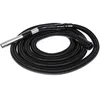 Image de Tuyau de remplacement aspirateurs, compatible avec Dixon Apollo, Dixon u 920 - u 925 - 5 m + poignée, raccord rond 32 mm - Vhbw