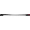 Image de Tube d'aspirateur compatible avec Dyson V8 Absolute, V7 Motorhead, V7 Trigger aspirateur - raccord 35 mm, 72,5 cm, argenté / rouge - Vhbw