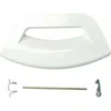 Image de Poignée compatible avec Hotpoint swd 107617 c uk, SWD107617CUK, swmd 10437 uk, SWMD10437UK, SWMD10637PUK machine à laver - Vhbw
