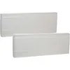 Image de 2x Filtre compact compatible avec Vallox Digit SE/130 e Ventilateur, ventilation, aération - filtre à air - Vhbw