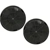 Image de 2x Filtre à charbon actif compatible avec Franke Maris fma 905 bk, Maris fma 905 bk xs, Maris fma 905 wh hotte aspirante - 19,6 cm - Vhbw