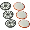 Image de Lot de 6 filtres compatible avec Dirt Devil DD2720-6, DD2720-7, DD2720-5, DD2720-4, DD2720-8 aspirateur - filtre d'échappement, filtre protection