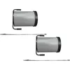 Image de 2x Cartouche filtrante poussières fines remplacement pour Bernardo FP1 pour aspirateur à copeaux - Avec brosse de nettoyage - Vhbw