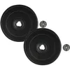 Image de 2x Filtres à charbon actif remplacement pour Electrolux/Zanussi MCFE42, MCEF03 pour hotte aspirante - 2,3 cm - Vhbw