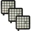 Image de 3x filtre compatible avec Beko vco 42701 ab, bks 5440 a, VCO42701AB, vco 42702 ad, vco 42701 ar aspirateur - filtre hepa noir / blanc - Vhbw