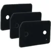 Image de 3x filtre mousse sèche linge remplacement pour Miele 09164761, 4054905442652, 00916476100017, 9164760, 9164761 pour sèche-linge - Vhbw