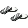 Image de Lot de 4 filtres compatible avec Rowenta Silence Force Cyclonic Home & Car RO7274 aspirateur - filtre epa, filtre pré-moteur - Vhbw