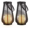 Image de Lampes solaires pour l'extérieur Lampe de table solaire led Lampe suspendue Lanterne led de jardin effet flamme, avec effet de lumière dansante, 1x