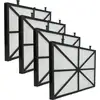 Image de 4x Filtres compatible avec Dolphin Logic Eco 50, Eco 40 aspirateur, nettoyeur piscine - Coussinets, 26,5 x 15,8 x 1,1 cm - Vhbw