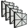 Image de 4x Filtres compatible avec Dolphin Delfin M400, cc Plus aspirateur, nettoyeur piscine - Coussinets, 26,5 x 15,8 x 1,1 cm - Vhbw