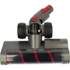 Image de Embout à brosse turbo dousse pour tapis compatible avec Dyson V8 Absolute, V11 Advanced , 25 cm, tête à rouleau souple - Vhbw