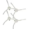 Image de 4x Brosse latérale compatible avec Mova E30 Ultra robot aspirateur - Lot de brosses, blanc - Vhbw