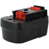 Image de Batterie compatible avec Black & Decker HP148F2B, HP14K, HP148F3B, HP148F3K, HP148F2K, HP148F2R outil électrique (3000 mAh, NiMH, 14,4 v) - Vhbw