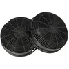 Image de 2x Filtres à charbon actif compatible avec Faure FHC60131X, FHC90131N, FHC60131N, FHC60131W, fhc 60131N, fhc 60131X hotte aspirante - 15,3 cm - Vhbw