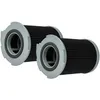 Image de 2x filtre compatible avec lg VC-7050 htn, VC-7050 ntb, VC-7050 nts, VC-7050 hts, VC-7050 nt aspirateur - filtre hepa gris / noir - Vhbw