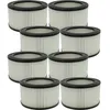 Image de 8x filtre compatible avec Dicogar 1200W aspirateur de cendres - filtre hepa noir / blanc - Vhbw