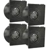 Image de 4x Filtres à charbon actif compatible avec Elica Ciak, Ciak 2.0 s GR/A/60, Ciak 2.0 s GR/A/90 hotte aspirante - 21,3 x 20,7 x 4,1 cm - Vhbw