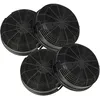 Image de Vhbw - 4x Filtres à charbon actif compatible avec Elica missy M20 SL3V 2L, M20 IX/A/60 hotte aspirante - 15,3 cm