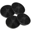 Image de 4x Filtres à charbon actif compatible avec Hotpoint-Ariston HE6TIX, HE6TBK, he 6 tbk, HDS9TIXHA, he 6 t, HDS6TIXHA, HDS9TIX/HA hotte aspirante - Vhbw