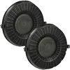 Image de 2x Filtres à charbon actif remplacement pour Privileg C00506509, TV02S, TVO2S, Typ 48 pour hotte aspirante - Vhbw