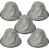 Image de vhbw 5x Filtres à sac remplacement pour Einhell 23.513.15 pour aspirateur de cheminée, aspirateur à cendres - Filtre de rechange, lavable gris / noir