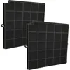 Image de vhbw 2x Filtres à charbon actif compatible avec Airforce EG8832 F54 90 S4, EG8833 F37 90 S4, EG1892 AFFCAF97CSB 5Z9101X1 5DO69750 hotte aspirante