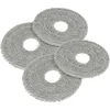 Image de 4x compatible avec Dreame X40 Master aspirateur robot - Lingettes tampon - 4x housse de nettoyage - Vhbw