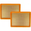 Image de Set de 2x filtres d'aspirateur compatible avec Würth Master iss 54 ho aspirateur - Filtre principal, filtre plissé plat - Vhbw