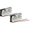 Image de 2x Batterie compatible avec jbl T110BT, E25BT casque audio, écouteurs sans fil (140mAh, 3,7V, Li-polymère) - Vhbw