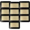 Image de 10x filtre plissé plat remplacement pour Milwaukee 4058546028596, 4932459687 pour aspirateur - Élément filtrant - Vhbw