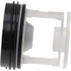 Image de Vhbw - Filtre à peluches compatible avec Constructa Energy machine à laver sèche-linge - 6,2cm compatible avec Copreci pompe + joint
