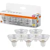 Image de Osram - homelighting 4099854334337 led cee f (a - g) GU5.3 3.8 w = 35 w blanc chaud (ø x h) 50 mm x 50 mm 5 pc(s) Y520203
