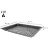 Image de Siemens - Insert pour gril, 34 x 455 x 375 mm, convient au lave-vaisselle, HZ629070
