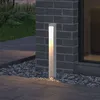Image de Lampe led sur Pied Extérieure 5W avec led Lampe Jardin Étanche IP65 3000K Lumière Chaude Light Extérieure Blanc Design BaldersLights 6x6x60cm
