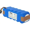 Image de 1x Batterie compatible avec Ecovacs Deebot X-500, KK-8, CR120, X500 robot électroménager (2000mAh, 14,4V, NiMH) - Remplacement pour AT5186005100,