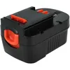 Image de Vhbw - 1x Batterie compatible avec Black & Decker HP146F2B, HP146F3B, HP142KD, HP146F2, FS14PSK, HP142K outil électrique (3300 mAh, NiMH, 14,4 v)