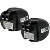 Image de Vhbw - 2x Batterie compatible avec Metabo 00064000, 6.00064.50, 6.00059.51, 6.00063.50, 6.00059.50 outil électrique (2100 mAh, NiMH, 4,8 v)