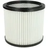 Image de 1x filtre plissé compatible avec Rowenta Bully, ru 01, ru 02, ru 04, ru 05, ru 100, ru 101, ru 105, ru 520, RU03 aspirateur - noir / blanc - Vhbw