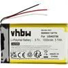 Image de Vhbw - Batterie compatible avec Sony Walkman NWZ-ZX1 lecteur de musique MP3 (1000mAh, 3,7V, Li-polymère)