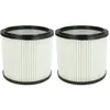 Image de 2x filtre plissé compatible avec liv Extra 2000 aspirateur - blanc - Vhbw