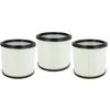 Image de 3x filtre à cartouche compatible avec Aqua Vac 6160 p dustri, 6200 f, 6200 Bulldog, 620, 62005 aspirateur - Filtre plissé - Vhbw