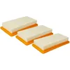 Image de 3x filtre protection moteur compatible avec Kärcher DS-5500, DS-5600, DS5500, DS5600, K-5500, K5500 aspirateurs - Vhbw