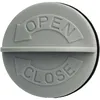 Image de vhbw Capuchon à visser pour filtre à cartouche compatible avec Kärcher A 2674 PT Plus, A 2675 Jubilee, A 2676 X PT Plus, A 2656 X Plus, blanc / gris