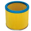 Image de 1x filtre plissé compatible avec Aqua Vac 9121 p, 9127 p aspirateur - bleu / jaune - Vhbw