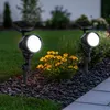 Image de Lampe d'extérieur, lampe solaire, lampe solaire, lampe à brancher, lampe de jardin, piquet de sol IP44, batterie rechargeable, spot mobile, noir, 1x